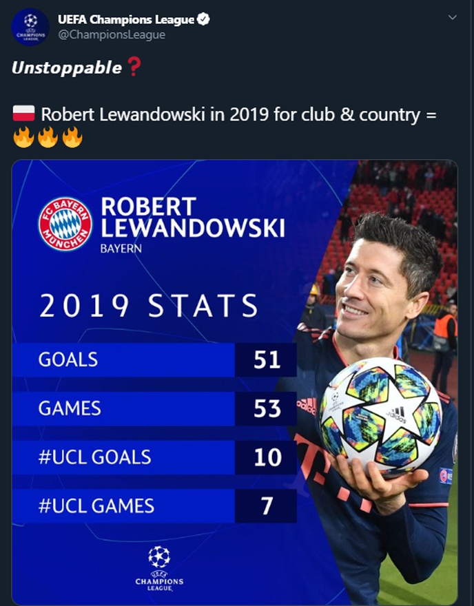 KOSMICZNE liczby Lewandowskiego w 2019 roku!